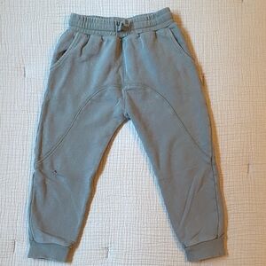 Rylee + Cru Kids Green/Grey Joggers